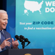 U.S. President Joe Biden at the Eisenhower Executive Office Building, next to the White House, on June 2, 2021.
